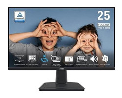 MSI PRO MP251 100 Hz 1 ms 24.5 inç FHD Flat IPS VGA HDMI Freesync 1920 x 1080 px LED Monitör