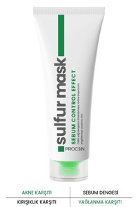 Procsin Sebum Control Effect Nemlendirici Krem Yüz Maskesi