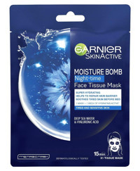 Garnier Nem Bombası Nemlendirici Kağıt Yüz Maskesi