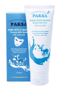 Paksa Eşek Sütlü Nemlendirici Krem Yüz Maskesi