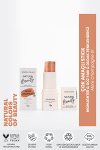 Bade Natural Champagne 01 Krem Stick Highlighter