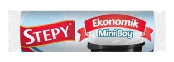 Stepy Kokulu Şeffaf Mini Boy 40x47 cm Çöp Poşeti 30 Adet