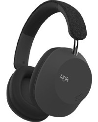 Linktech HP3 Çift Mikrofonlu 5.3 Silikonsuz Gürültü Önleyici Kablosuz Kulak Üstü Bluetooth Kulaklık Siyah