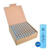Aspilsan 3.7 V 2900 mAh Li-ion 18650 Şarjlı 100'lü