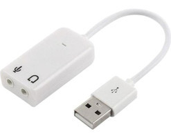 Oem USB 3.5 mm Tek Girişli 7.1 Harici Ses Kartı