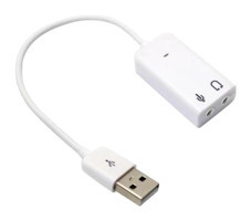Streak BW1955 USB 3.5 mm Tek Girişli 7.1 Harici Ses Kartı