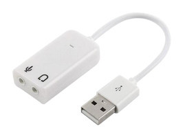 Oem Virtual 3D USB 3.5 mm Çift Girişli 7.1 Harici Ses Kartı