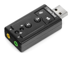 Tx TXACUSC72 USB Çift Girişli 7.1 Harici Ses Kartı