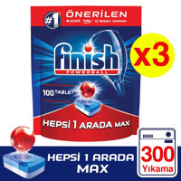 Finish Powerball Tablet Bulaşık Makinesi Deterjanı 300 Adet