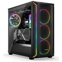 Be Quiet! BGW63 Shadow RGB 4 Fanlı Siyah Dikey Mid Tower Oyuncu Bilgisayar Kasası