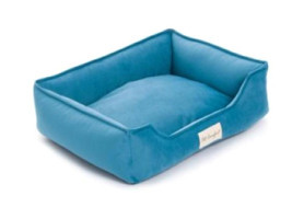 Pet Comfort Delta Yıkanabilir Tek Fonksiyonlu 55x45 cm Simit Kedi Yatağı Mavi