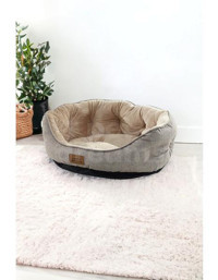 Pet Dreams Sprit Yıkanabilir Tek Fonksiyonlu 50x40 cm Sepet Kedi Yatağı Bej