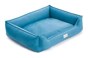 Pet Comfort Delta Yıkanabilir Tek Fonksiyonlu 105x80 cm Simit Kedi Yatağı Mavi