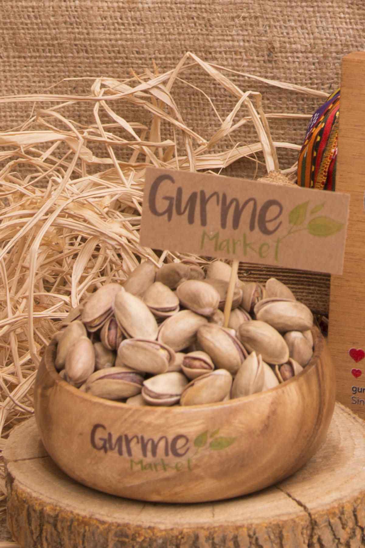 Gurme Market Çifte Kavrum Ana Çıtlak Kabuklu Kavrulmuş Gaziantep Tane Antep Fıstığı 1 kg