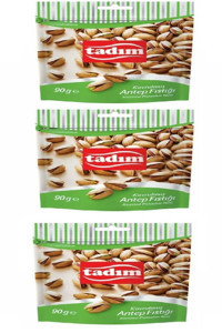Tadım Kabuklu Kavrulmuş Gaziantep Tane Antep Fıstığı 3x90 gr
