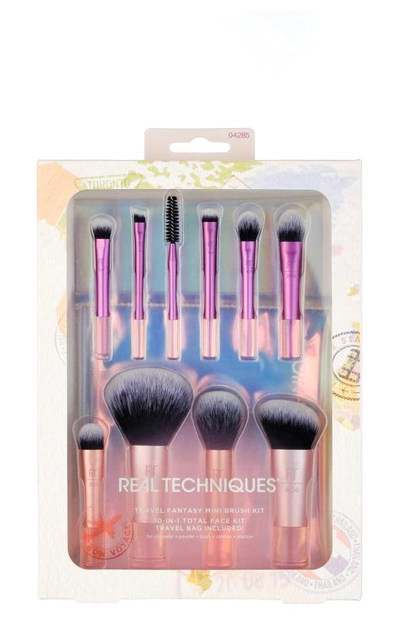 Real Techniques RT-4285 10'lu Allık Eyeliner Far Makyaj Fırçası Seti