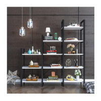Wood House Kardelen 12 Raflı Metal 150x180x35 cm Beyaz