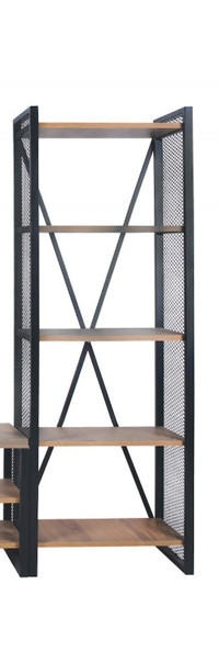 Grande Home Orkide 5 Raflı Metal 60x165x35 cm Kahverengi