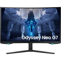 Samsung Neo G7 LS32BG750NPXUF 165 Hz 1 ms 32 inç UHD Kavisli VGA HDMI Freesync 3840 x 2160 px LED Oyuncu Monitörü
