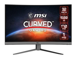 MSI G32C4 E2 170 Hz 1 ms 31.5 inç FHD Kavisli VA VGA HDMI 1920 x 1080 px LED Oyuncu Monitörü