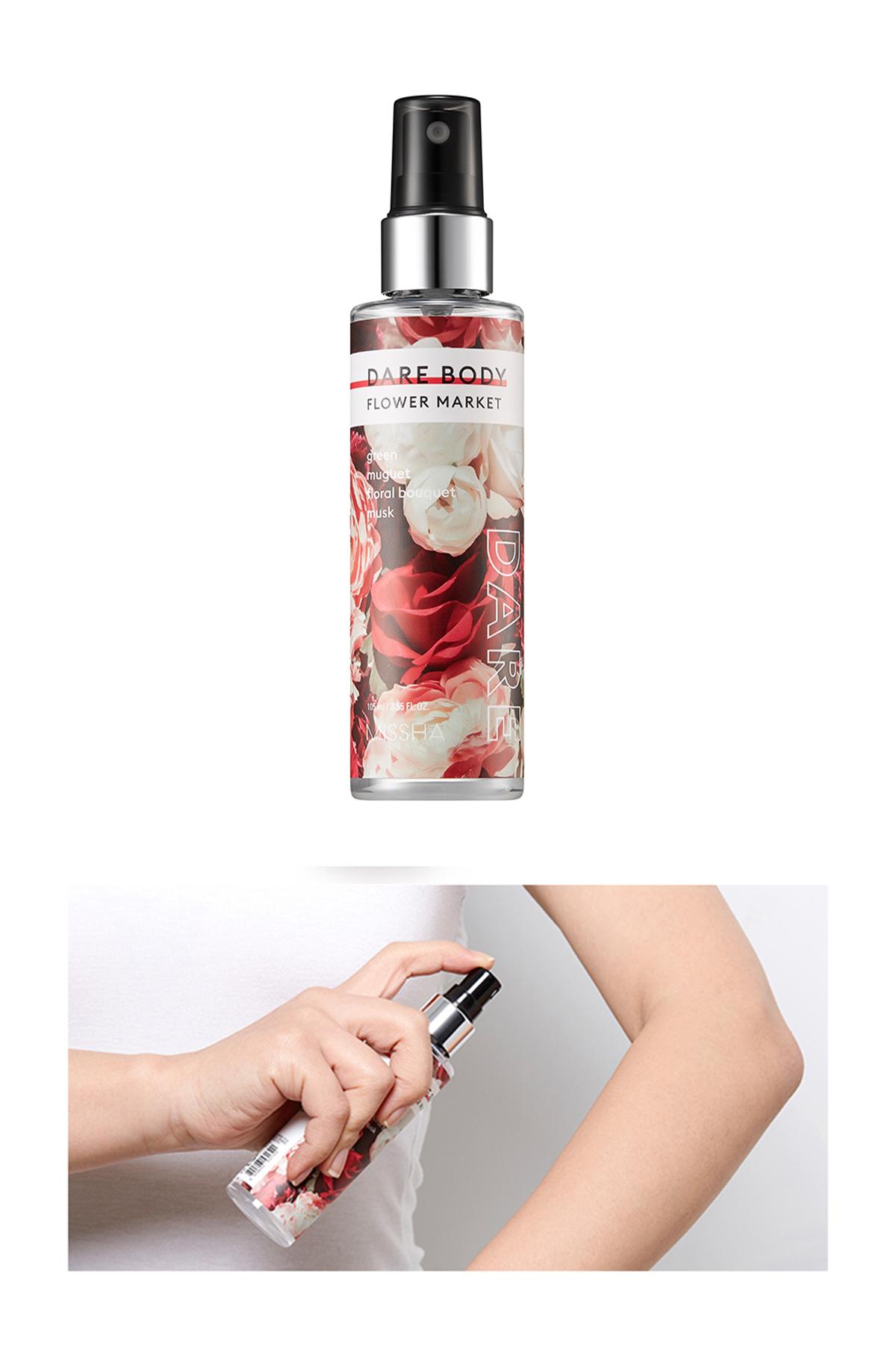 Missha Dare Body Flower Market Kadın Vücut Spreyi 105 ml