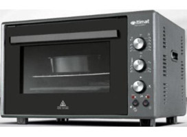 İtimat 7022.02 40 lt Izgaralı Rustik Fanlı Mini Fırın Antrasit