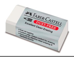 Faber Castell 187130 Küçük Boy Beyaz Silgi