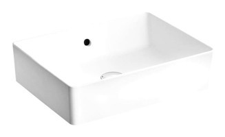 Vitra 7436B003-0012 Klasik Tekli 50 cm Seramik Tezgah Üstü Çanak Lavabo Beyaz