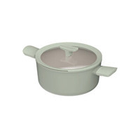 Berghoff Balance Sage İndüksiyonlu Cam Kapaklı Seramik 24 cm Karnıyarık Tenceresi