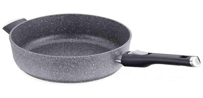 Korkmaz A3923 Palma Cam Kapaklı Granit 28 cm Karnıyarık Tenceresi