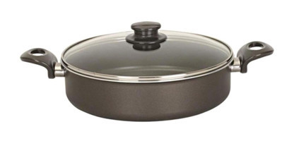 Mehtap Pilav Cam Kapaklı Teflon 26 cm Karnıyarık Tenceresi