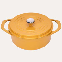 Sürel Potart Sarı Döküm 28 cm Karnıyarık Tenceresi
