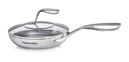Tupperware Mastro Cam Kapaklı Çelik 20 cm Tencere