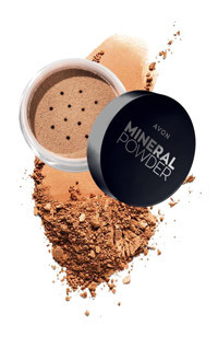 Avon Pure Beige Tüm Ciltler İçin Yağsız Mineralli Işıltılı Toz Pudra Orta