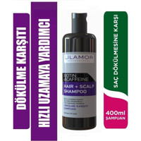Lilamor Biotin ve Kafein Besleyici Tüm Saçlar İçin Biotin-Kafein Standart Unisex Şampuan 400 ml