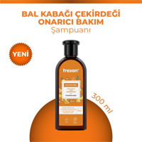 Tresan Onarıcı Düz Saçlar İçin Sülfatsız Vegan Standart Unisex Şampuan 300 ml