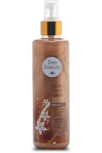 Bee Beauty Bronze Çiçeksi Simli Kadın Vücut Spreyi 250 ml