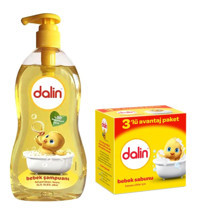 Dalin Göz Yakmayan Yenidoğan Normal Ciltler İçin Bebek Şampuanı 100 ml