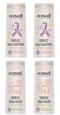 Ecowell Yenidoğan Hassas Ciltler İçin Portakal Yağı Bebek Şampuanı 300 ml