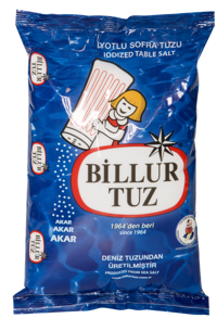 Billur İyotlu Toz Deniz Tuzu Paket 1.5 kg