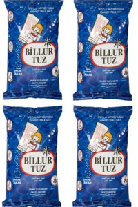Billur İyotlu Toz Deniz Tuzu Paket 4x750 gr