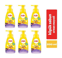 Dalin Orman Meyvesi Köpük Bebek Sabunu 6x200 ml