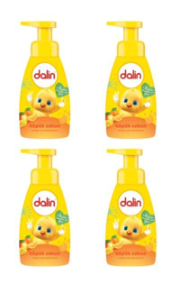 Dalin Mango ve Portakal Köpük Bebek Sabunu 4x200 ml