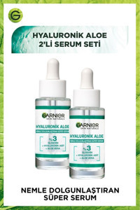 Garnier Canlandırıcı Yaşlanma Karşıtı Kırışıklık Karşıtı Jel Yüz Serumu 2x30 ml