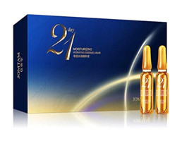 Jomtam 21 Gün Mucizesi C Vitaminli Yüz Dolgunlaştıran Canlandırıcı Yaşlanma Karşıtı Kırışıklık Karşıtı Ampul Yüz Serumu 21x2 ml