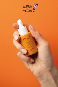 Krijen Rambutan C Vitamini Retinollü Yaşlanma Karşıtı Kırışıklık Karşıtı Jel Yüz Serumu 30 ml
