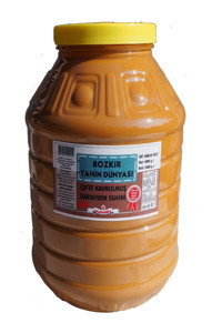 Bozkır Tahin Dünyası Çifte Kavrulmuş Glutensiz Kepekli Bozkır Tahin 4.9 kg