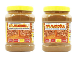 Kalaycıoğlu Çifte Kavrulmuş Glutensiz Kepeksiz Bozkır Tahin 2x935 gr