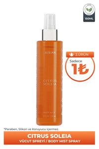 Auran Citrus Soleia Nemlendirici Kadın Vücut Spreyi 150 ml