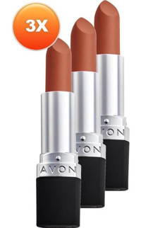 Avon Marvelous Mocha 3'lü Nude Mat Ruj